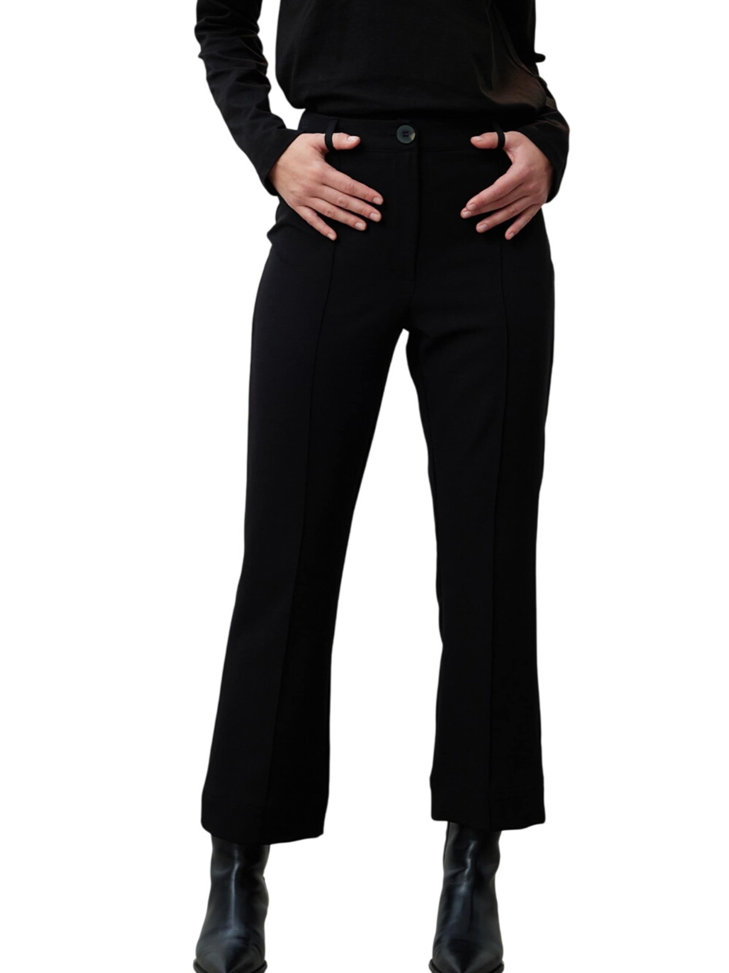 MANUKA Regular Broek in Zwart