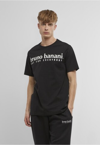 T-Shirt Bruno Banani en noir : devant