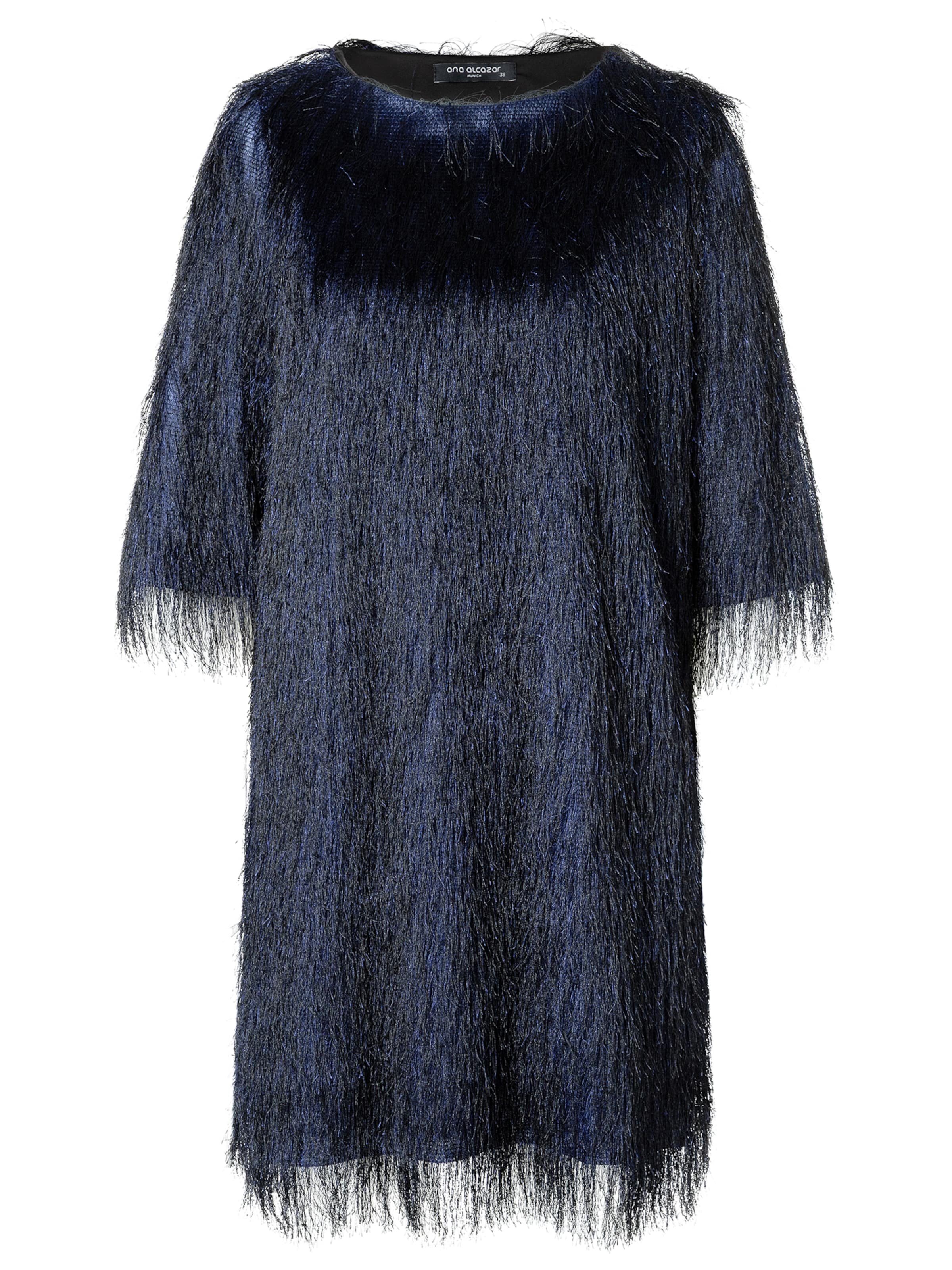Ana Alcazar Jurk ' Abia ' in Blauw: voorkant