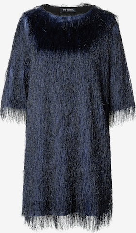 Robe ' Abia ' Ana Alcazar en bleu : devant