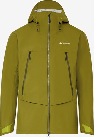 VAUDE Outdoorjacke 'Croz Alpine' in Grün: Vorderseite