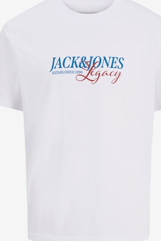 Jack & Jones Junior Tričko 'JJJADE' – bílá: přední strana