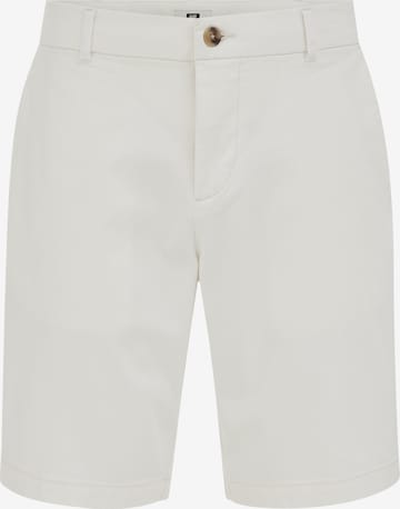 balta WE Fashion Standartinis „Chino“ stiliaus kelnės: priekis