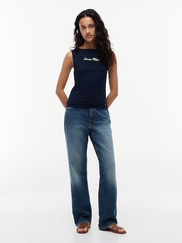 Top di TOMMY HILFIGER in blu