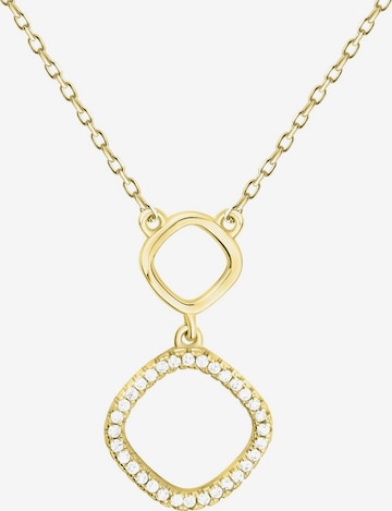 Sofia Milani Necklace 'Circle' in Gold: front