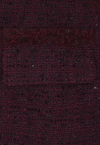 Jupe faina en rouge