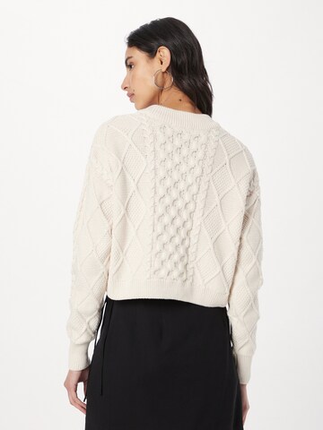 Gina Tricot Sweater 'Hailey' in Beige