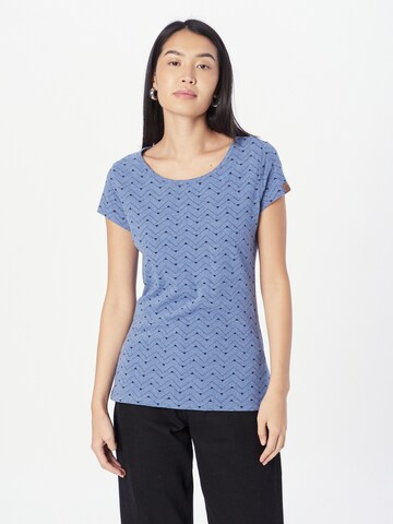 Ragwear T-Shirt in Blau: predná strana