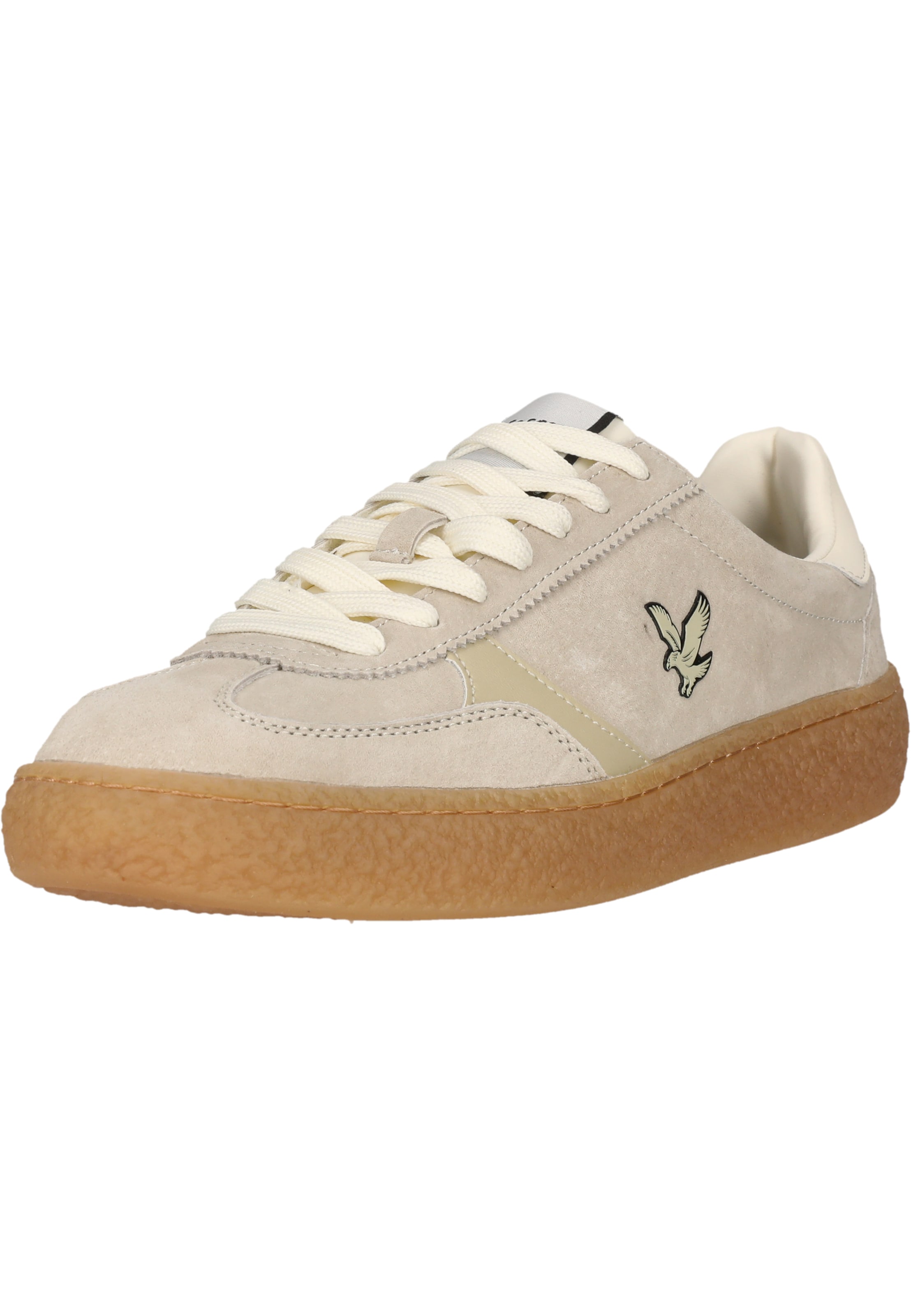 Lyle & Scott Platform trainers 'Duncan' in Beige: front