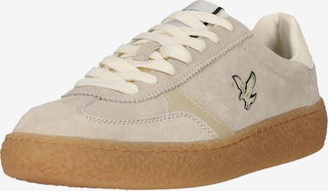 Lyle & Scott Platform trainers 'Duncan' in Beige: front