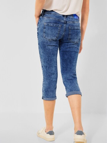 STREET ONE Slimfit Jeans 'Crissi' in Blauw