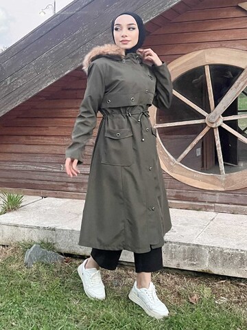 MODAMIHRAM Winter Jacket in Green