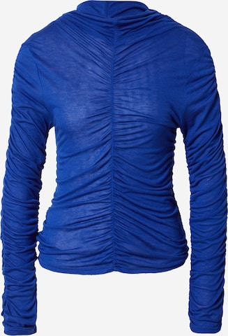 Copenhagen Muse Blouse 'TATIANE' in Blauw: voorkant