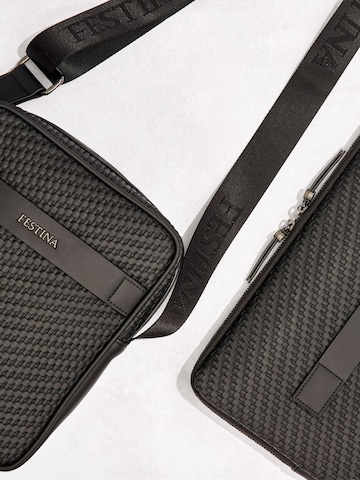 FESTINA Taška přes rameno 'Reporter bag Interlace' – černá
