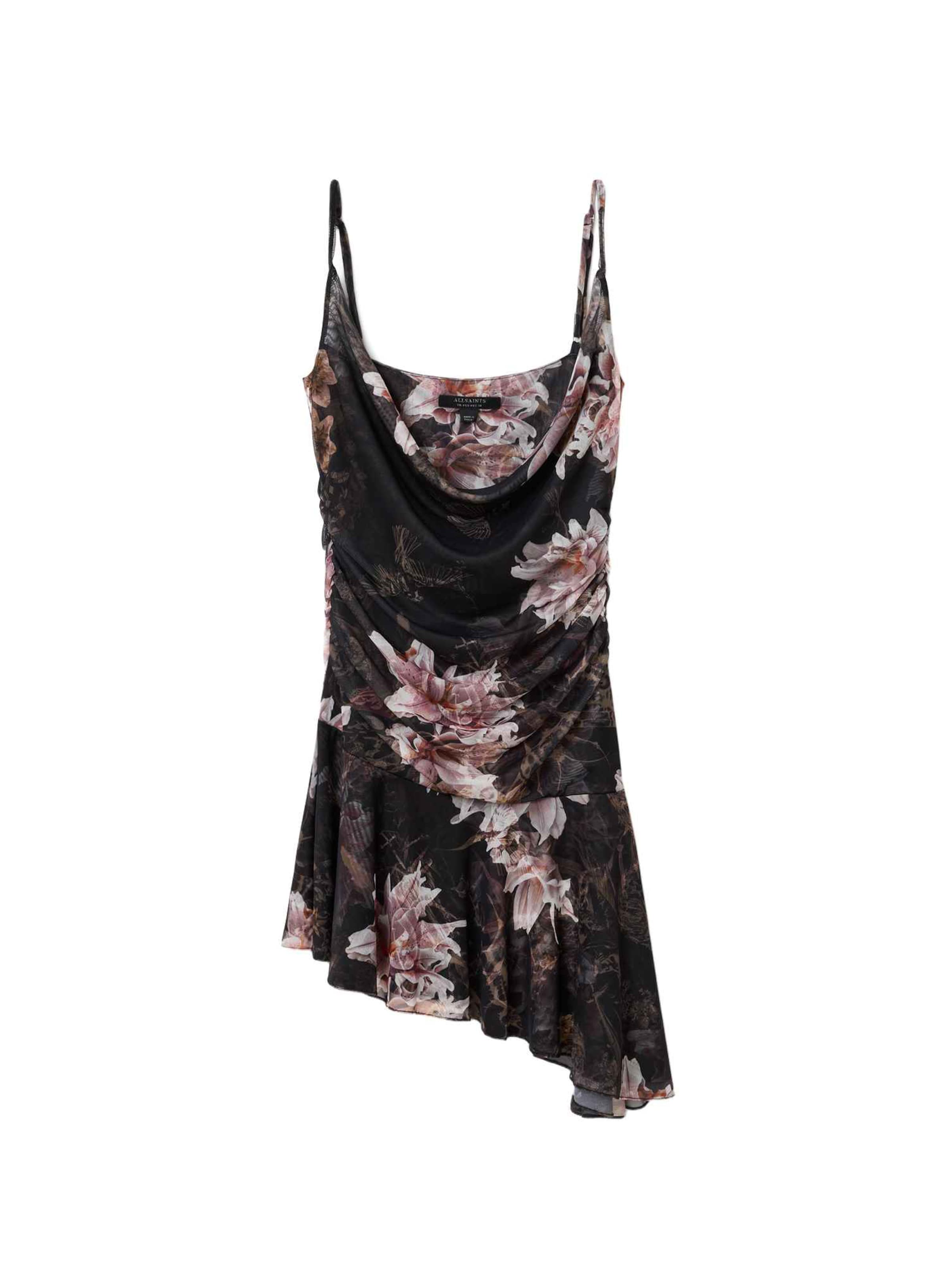 Abito estivo 'BEA' di AllSaints in nero: frontale