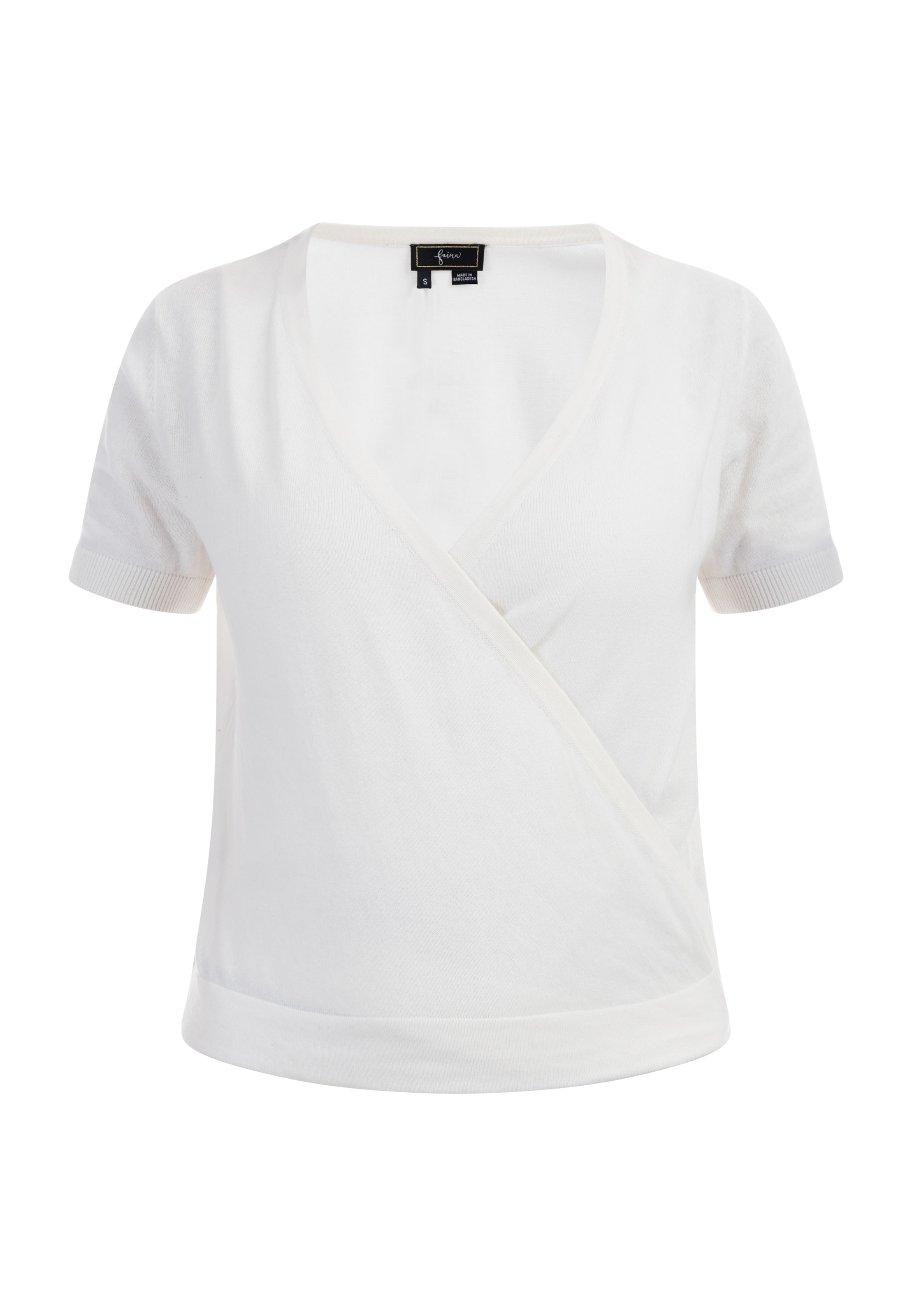 faina Kampsun, värv valge: eest vaates