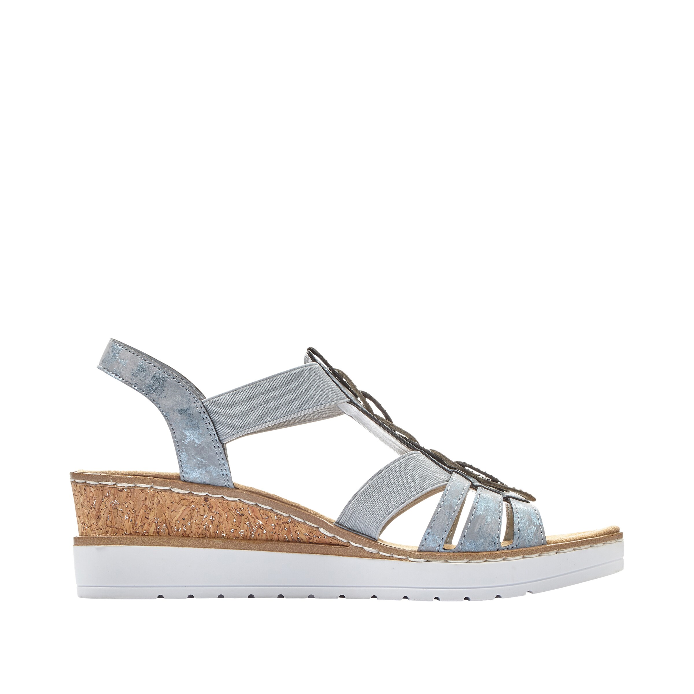 Sandales à lanières Rieker en bleu