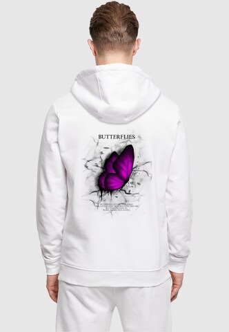 Merchcode Sweatshirt in Weiß: Vorderseite