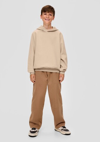 s.Oliver Sweatshirt in Beige