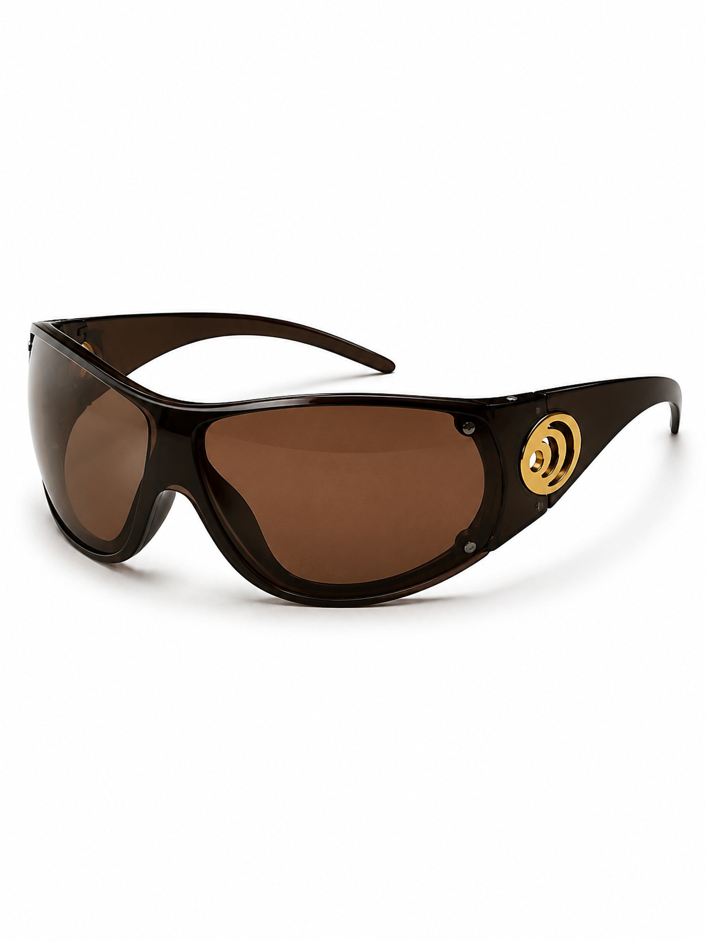 COLLEZIONE ALESSANDRO Sonnenbrille 'Hamburg' in Schwarz: Vorderseite