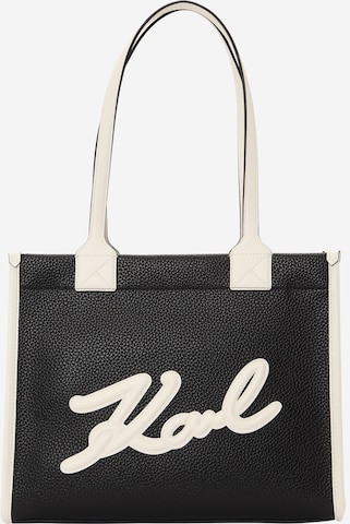Karl Lagerfeld Poodlemiskott, värv must: eest vaates