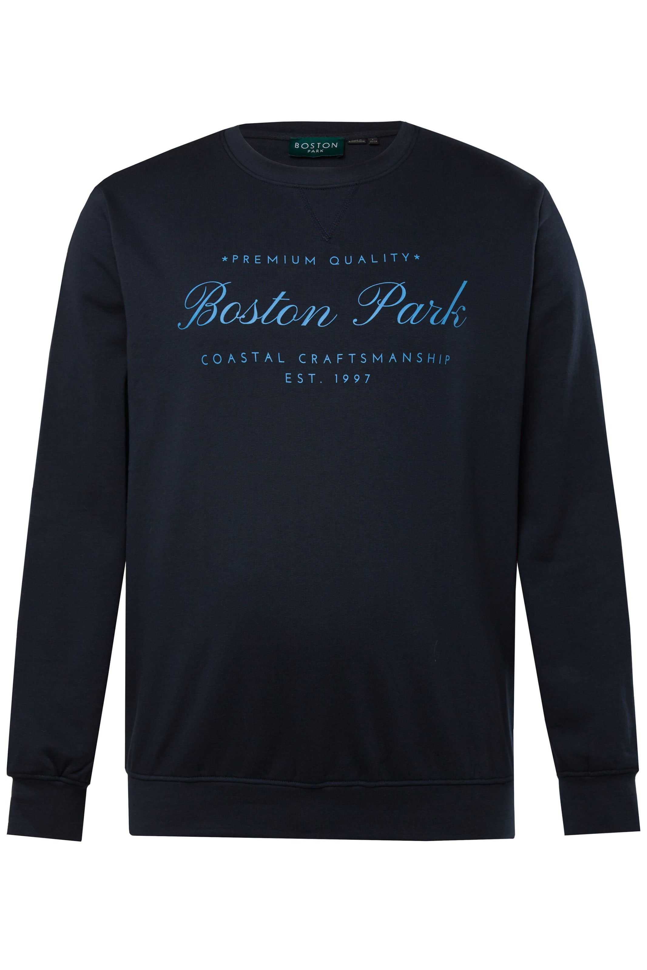 Boston Park Sweatshirt in Blau: Vorderseite