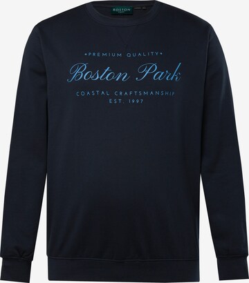 Sweat-shirt Boston Park en bleu : devant