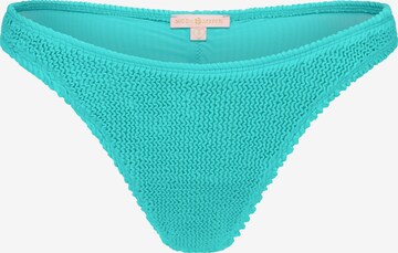 Bas de bikini Moda Minx en bleu : devant