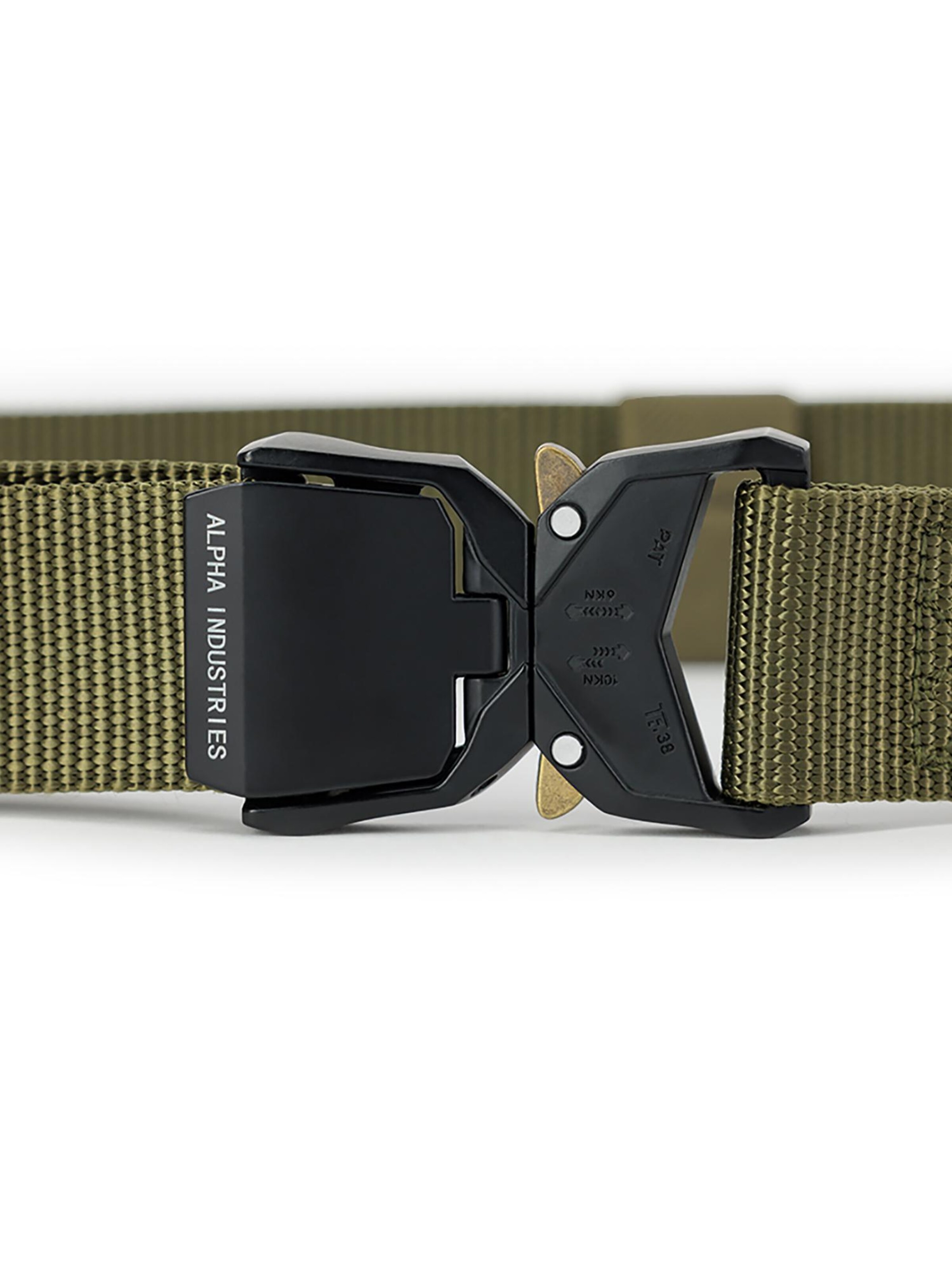 ALPHA INDUSTRIES Belt 'Utility Belt' in Green