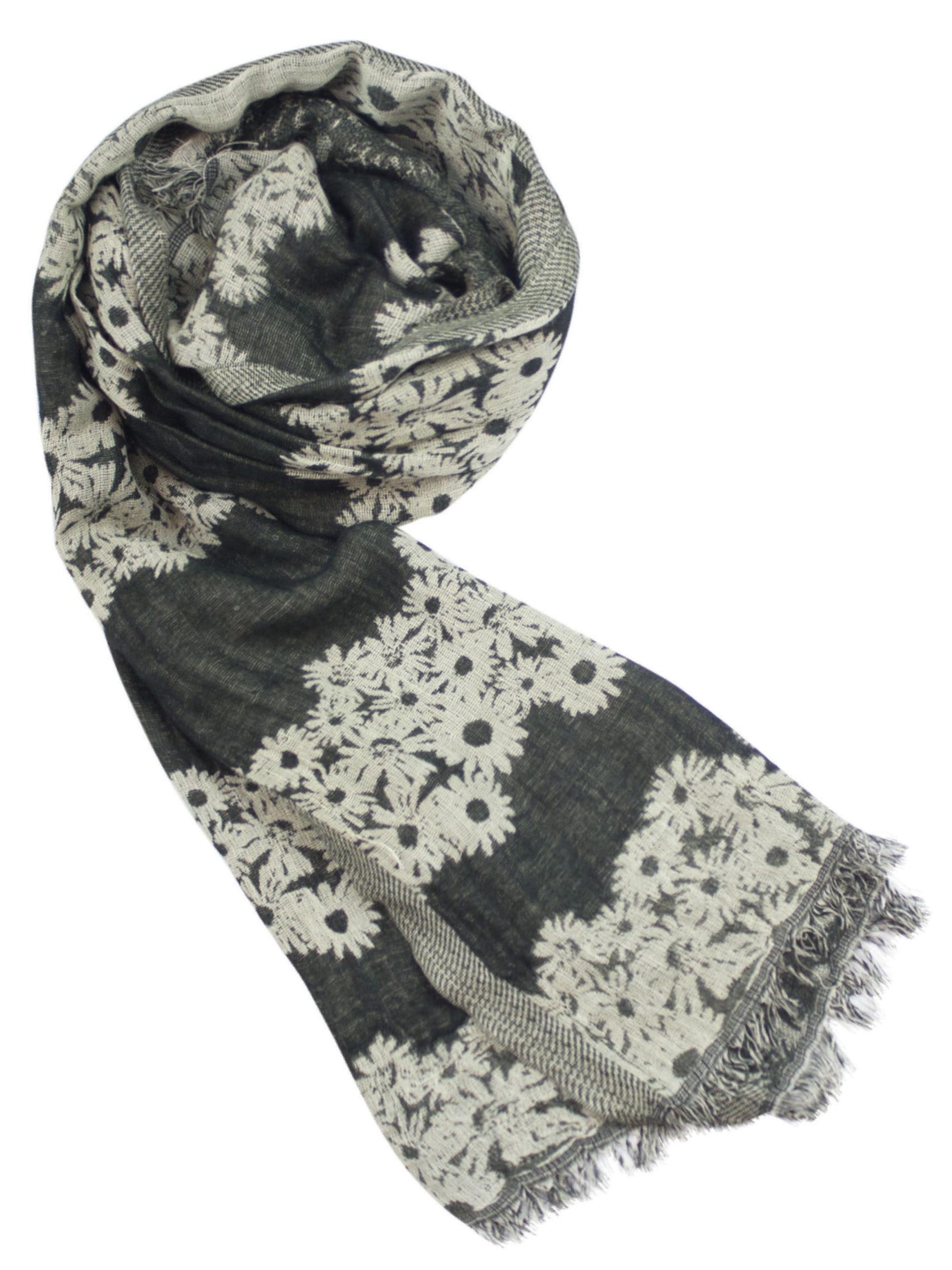 Sunsa Tuch 'Sunsa'‌‌‌‌‌‌‌‌ in Schwarz: Vorderseite