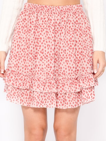 SASSYCLASSY Skirt in Pink: front