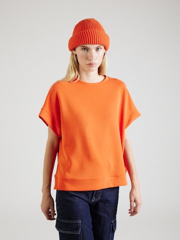 Rich & Royal Sweatshirt in Orange: front