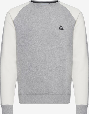 BLEND Sweatshirt 'NEVILLE' in Grau: predná strana