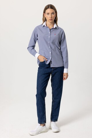 DENIM CULTURE Blouse ' JOYCE ' in Blue
