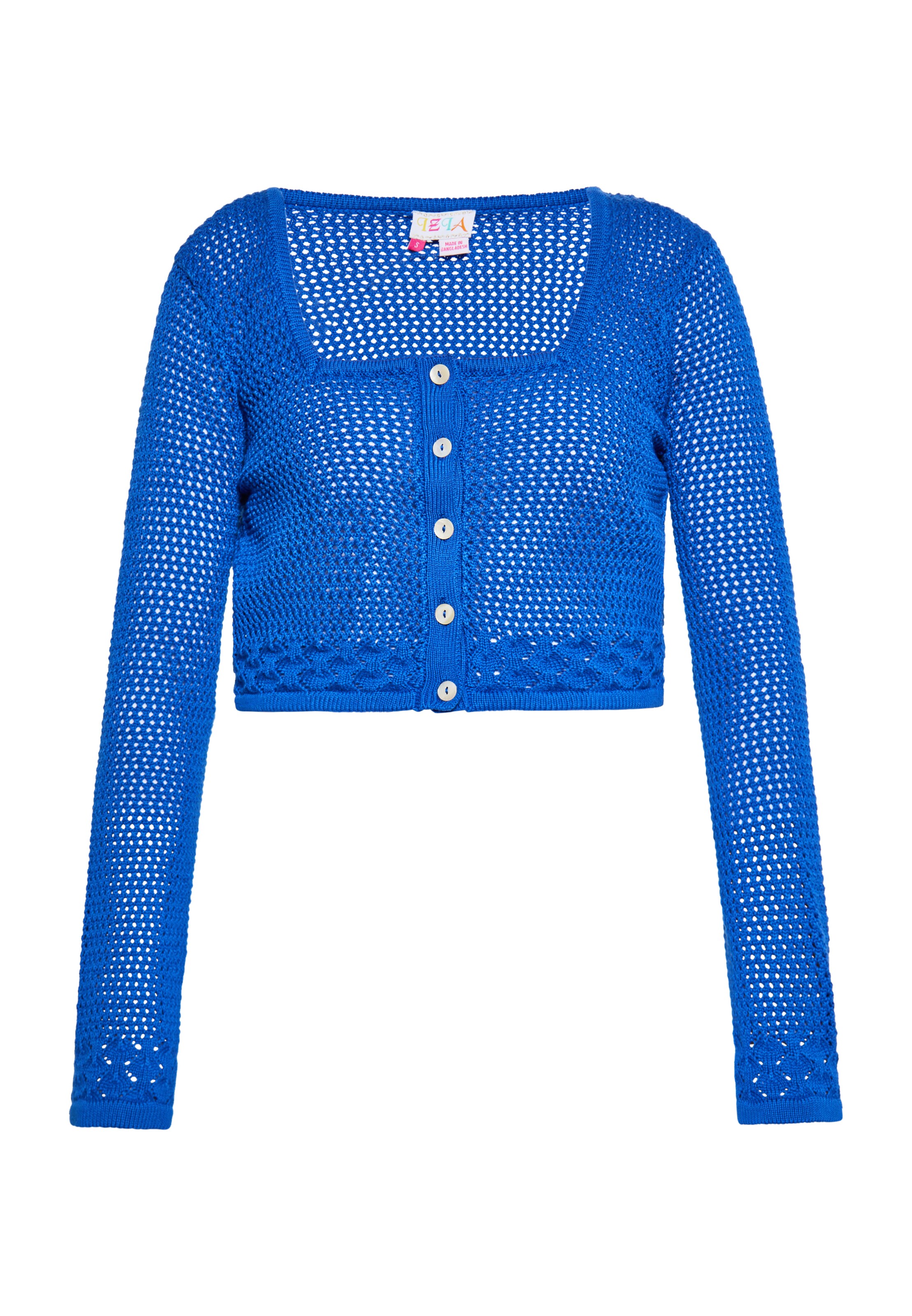 IZIAKardigan - plava boja: prednji dio