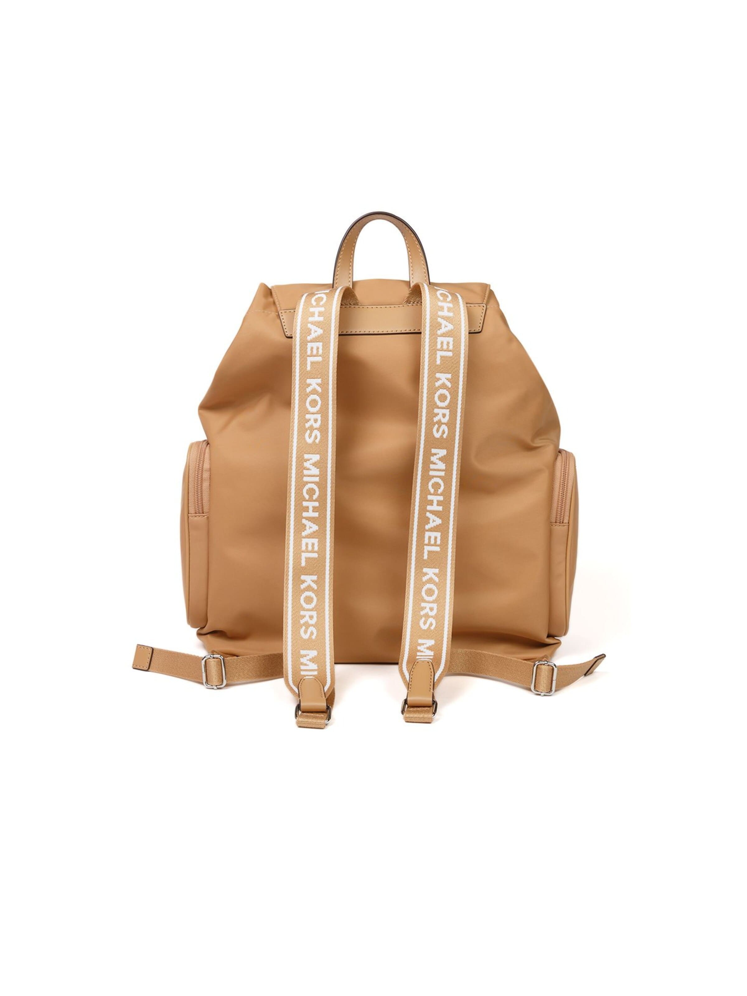 Borsa a mano 'Khai Large Flap Cargo Backpack' di Michael Kors in marrone