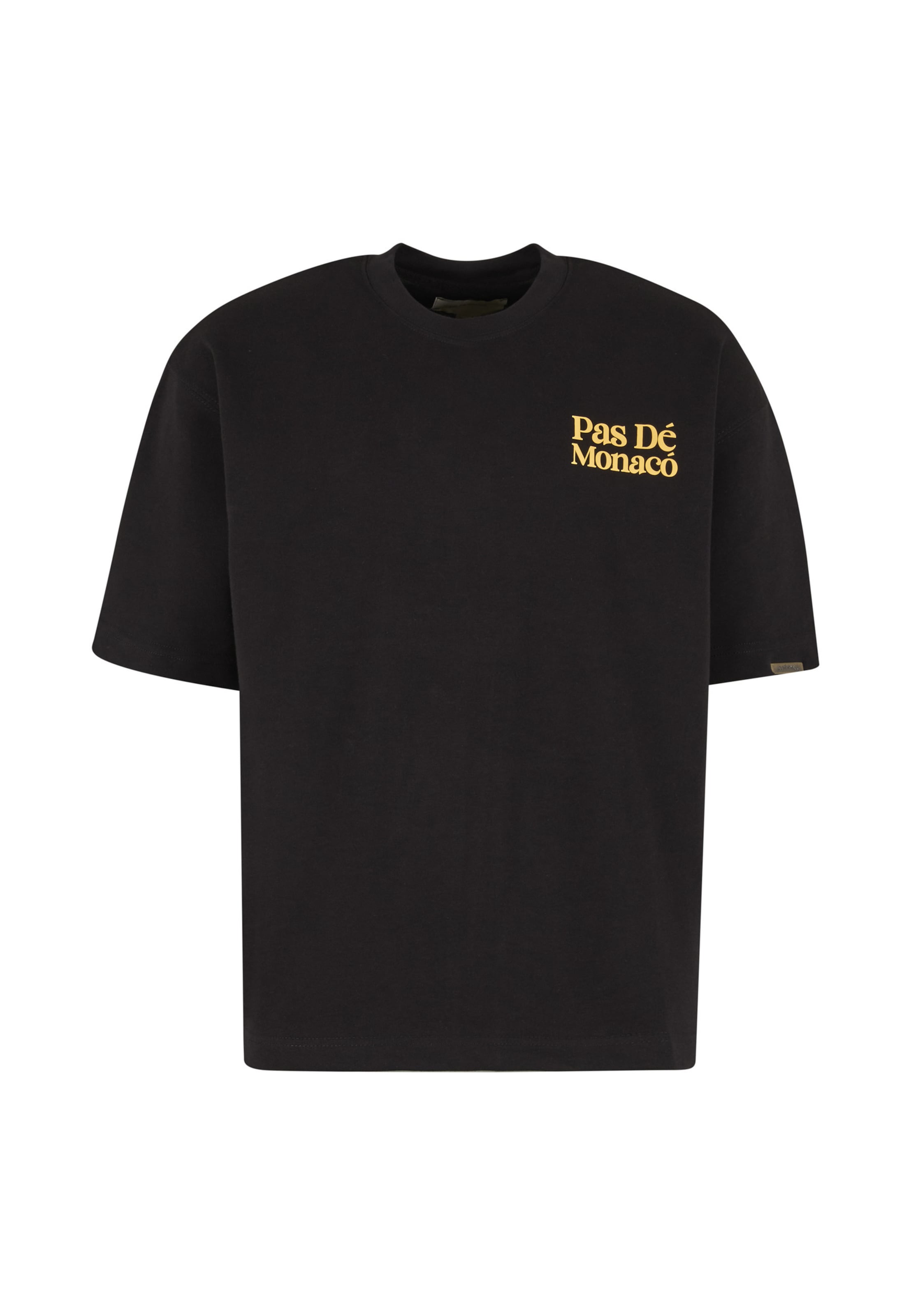 T-Shirt 'LM-F40' Pas De Monaco en noir : devant
