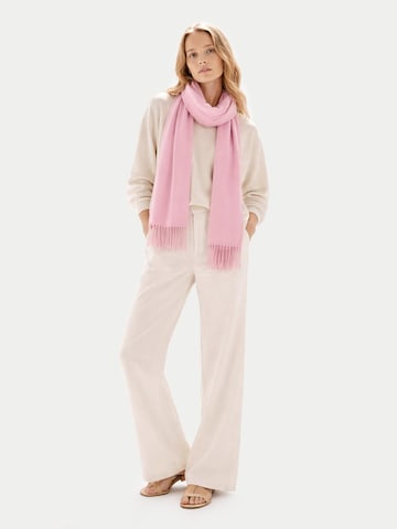 GOBI Cashmere Schal 'Unisex Cashmere Fringed Scarf'‌ in Pink