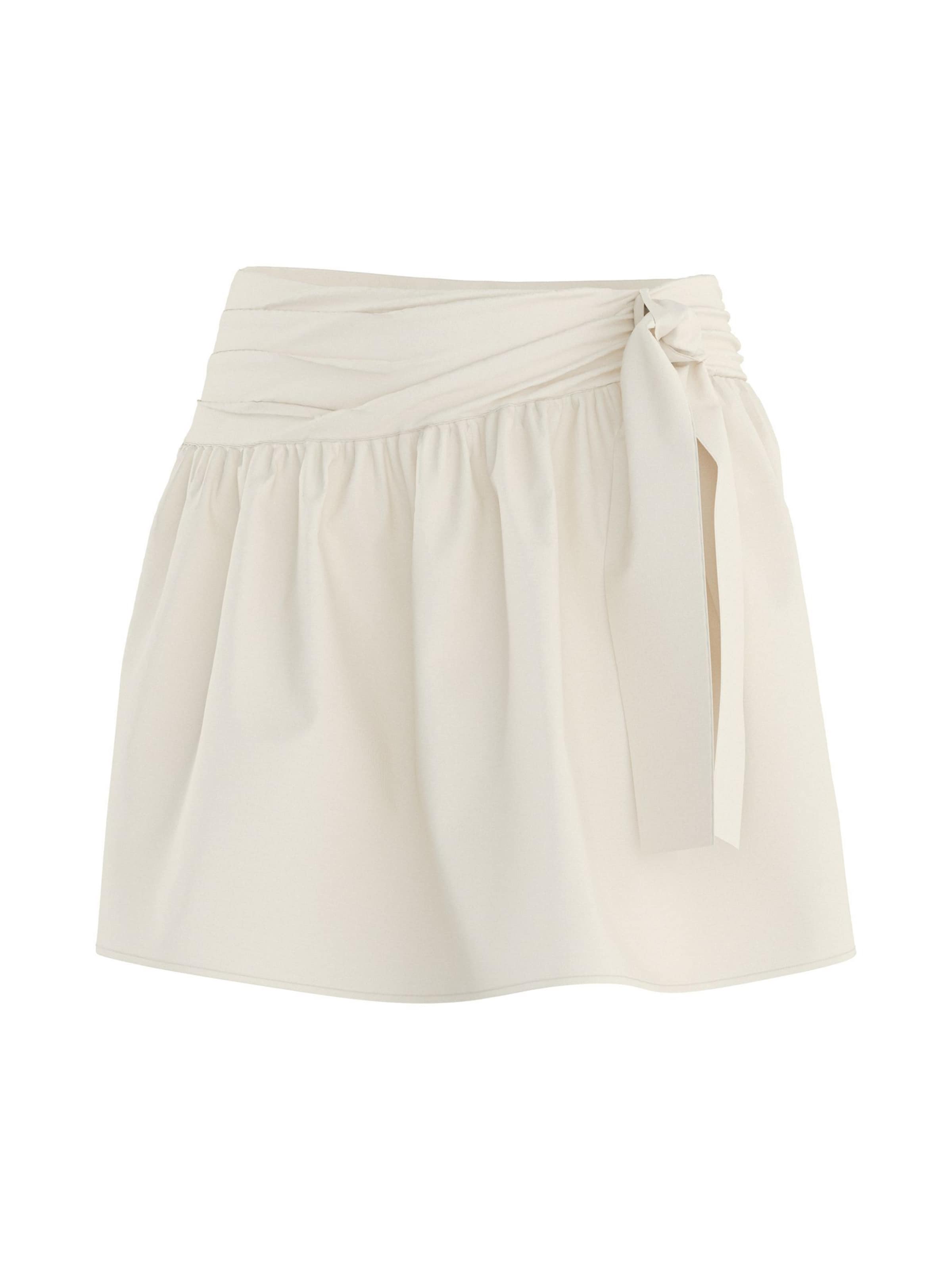 HYPEDROP Skirt in Beige: front
