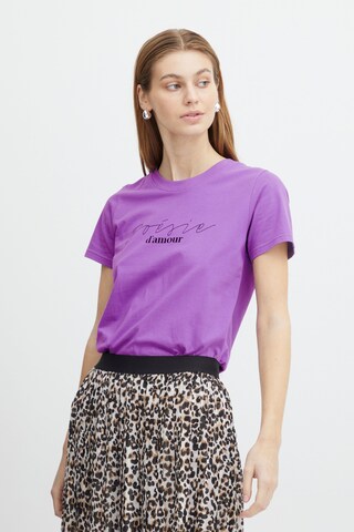 ICHI - Camiseta en lila: frente