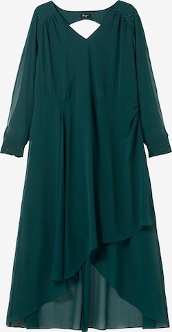 SHEEGO Вечернее платье в Зеленый: спереди