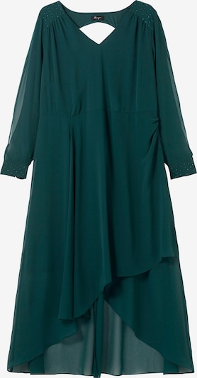 SHEEGO Robe de soirée en vert foncé, Vue avec produit