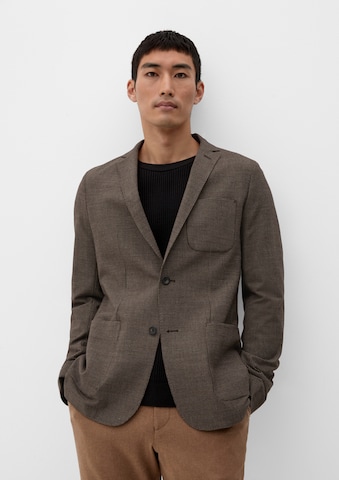 s.Oliver BLACK LABEL Regular Fit Sakko in Braun: Vorderseite