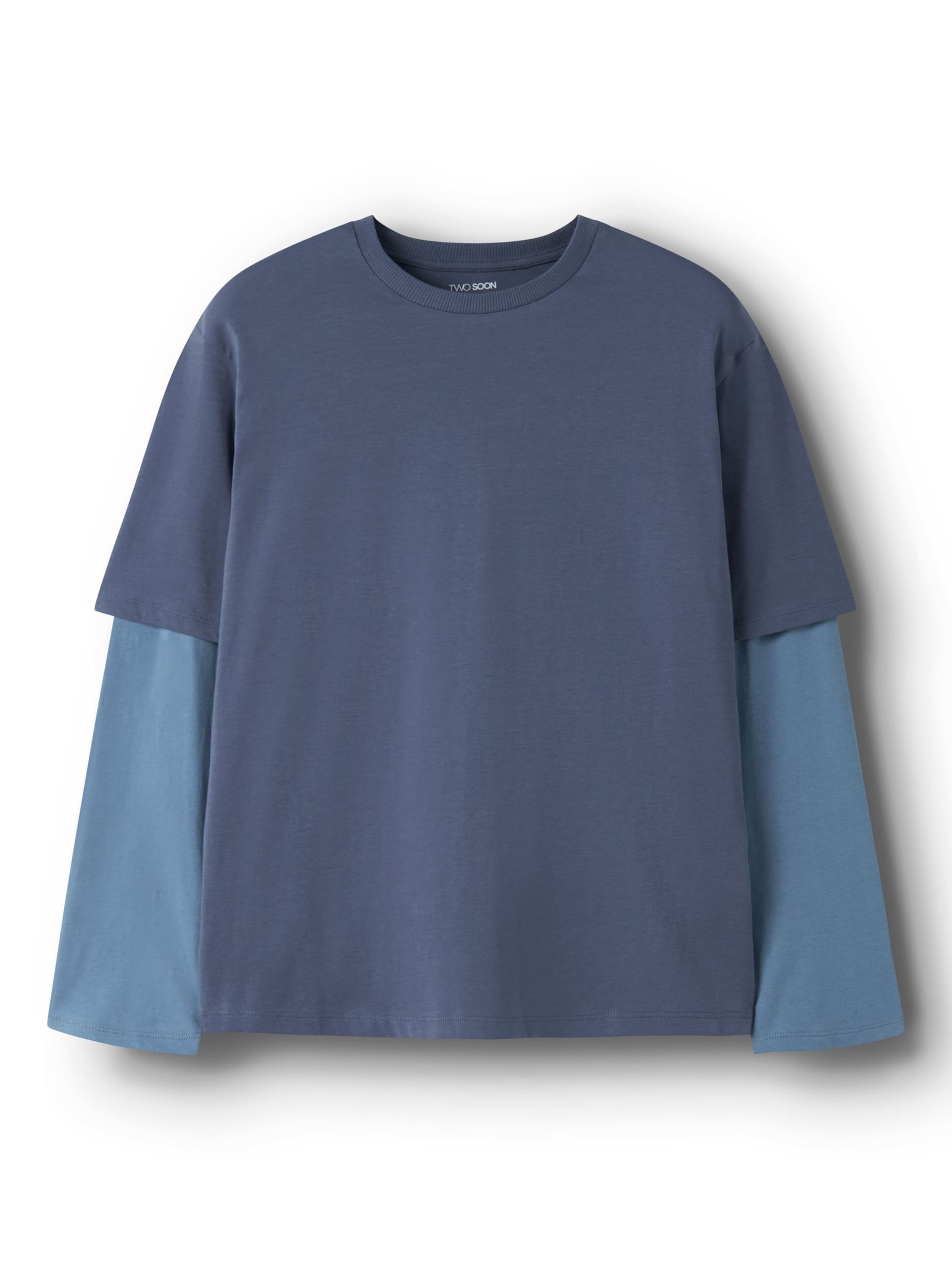 TWO SOON - Camiseta en azul