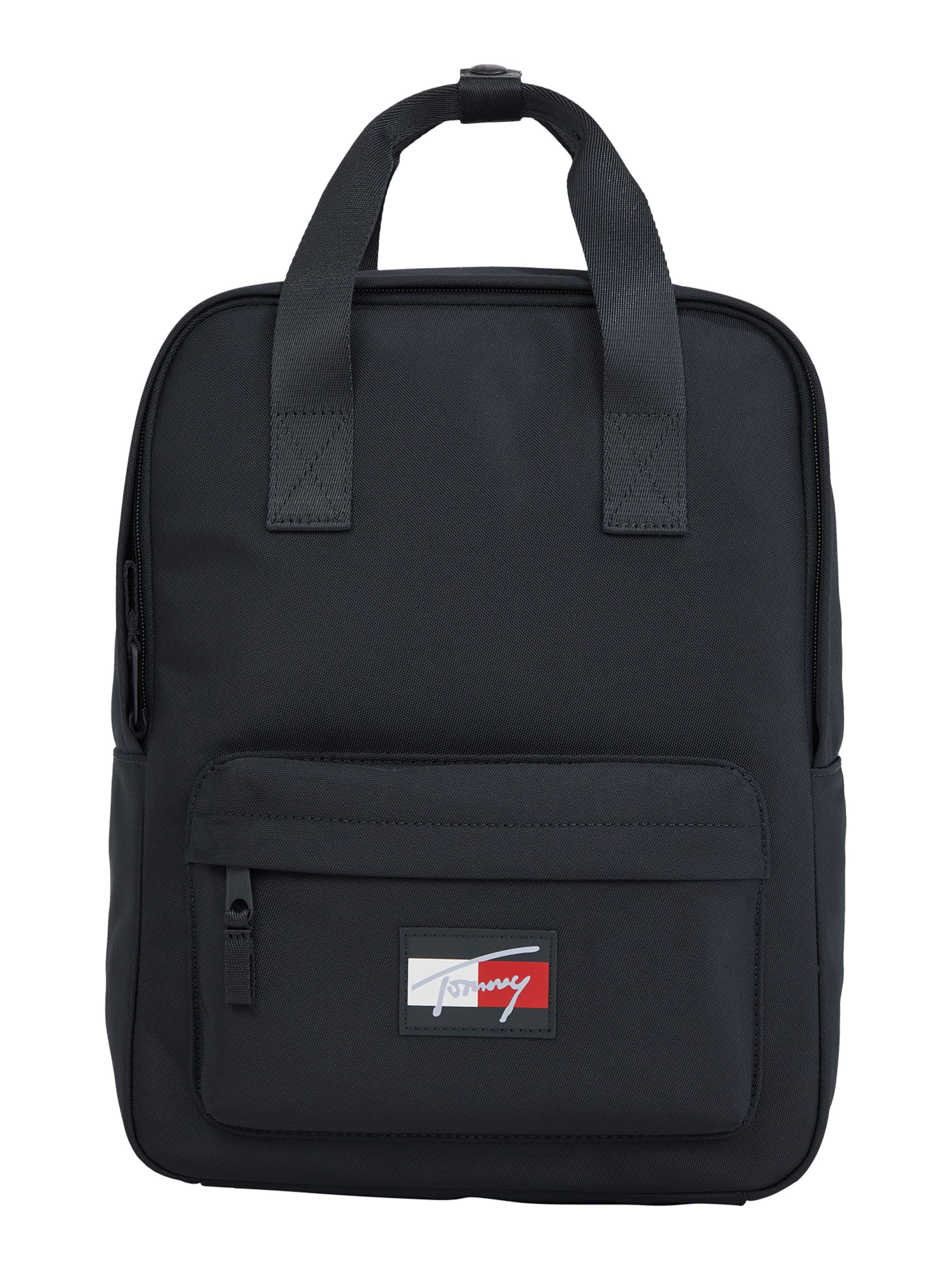 zils TOMMY HILFIGER Mugursoma: no priekšpuses