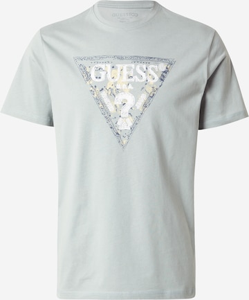 GUESS - Camiseta en gris: frente