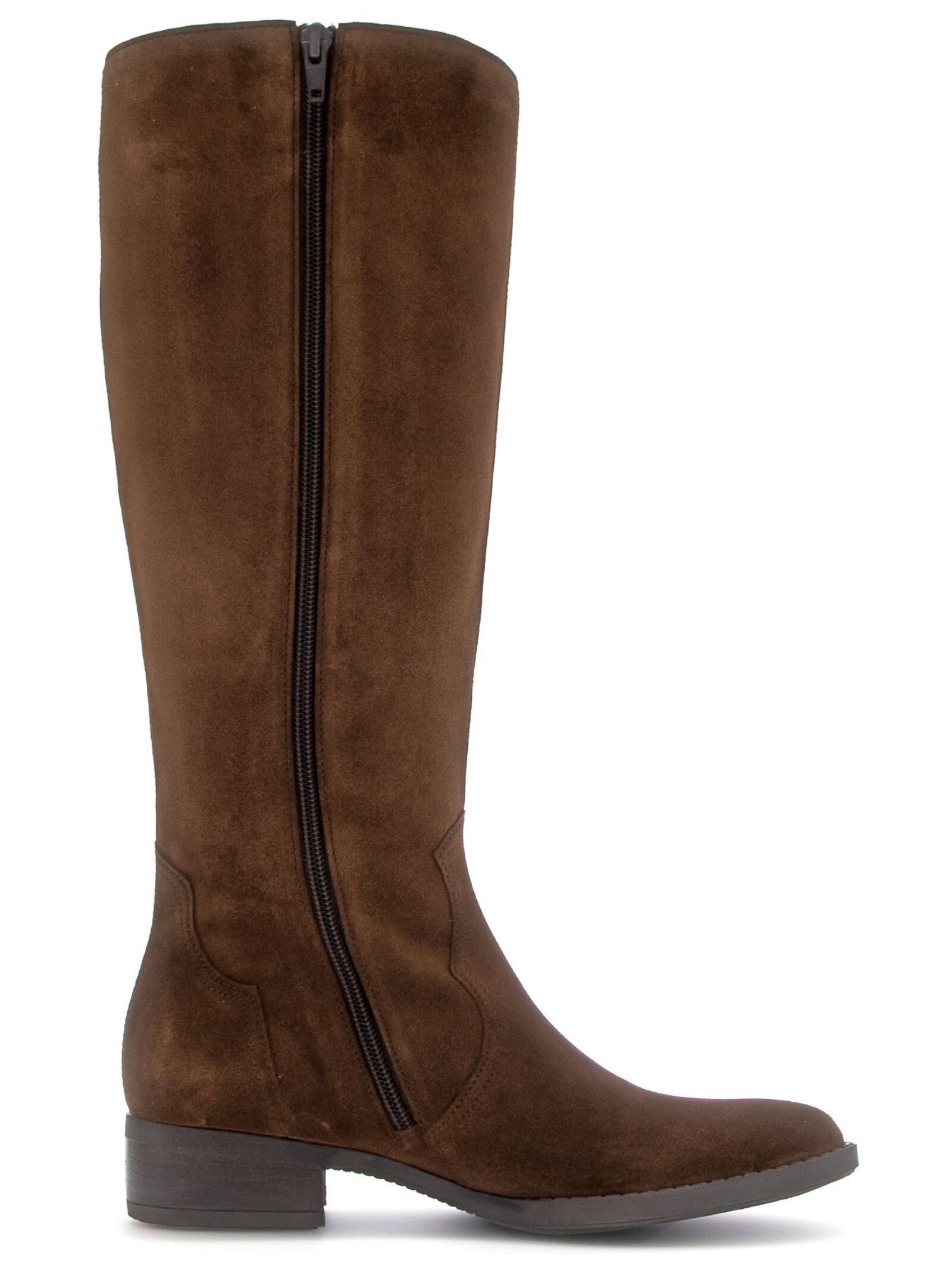 Stivali Classici Gabor In Vernice Per Donna – Con Cerniera, Tacco Piatto 3 Cm, Plantare Intercambiabile, Collezione Fashion