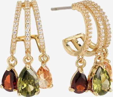 Cala Rose Earrings in Green: front