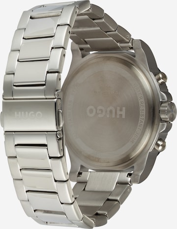 HUGO Red Analoog horloge in Zilver