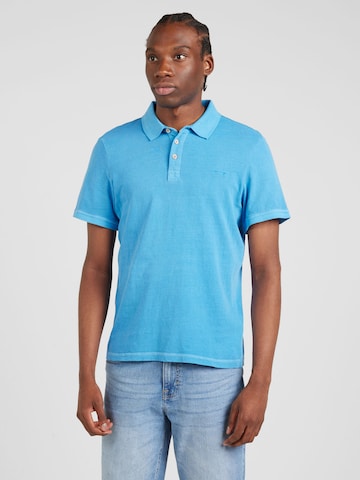 MUSTANG Poloshirt 'Palco' in Blau: Vorderseite